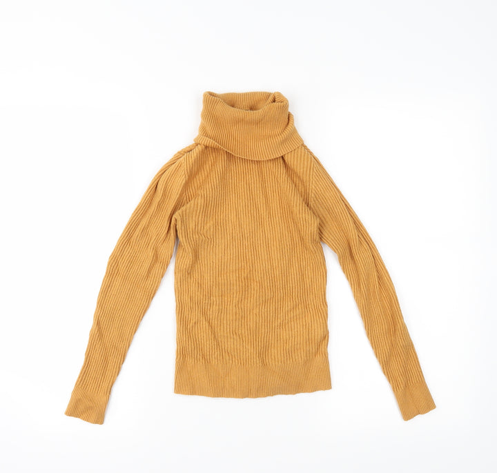 Primark Womens Yellow Pullover Jumper Size 12