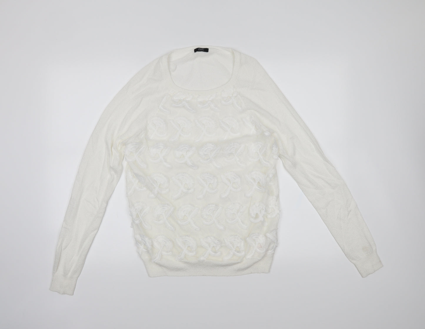 F&F Womens White   Basic Blouse Size 10