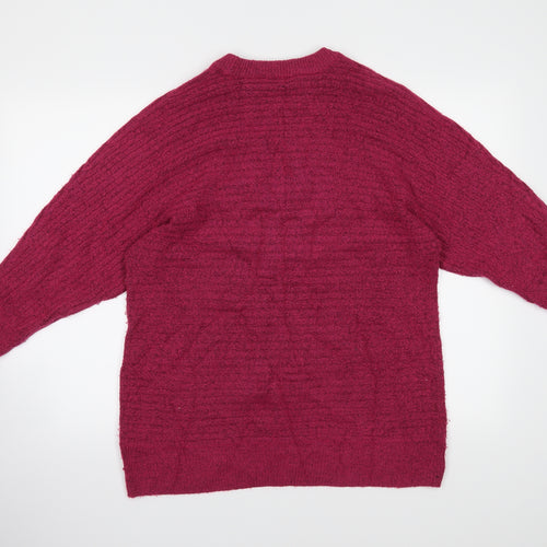 Bon Marché Womens Pink   Pullover Jumper Size 12