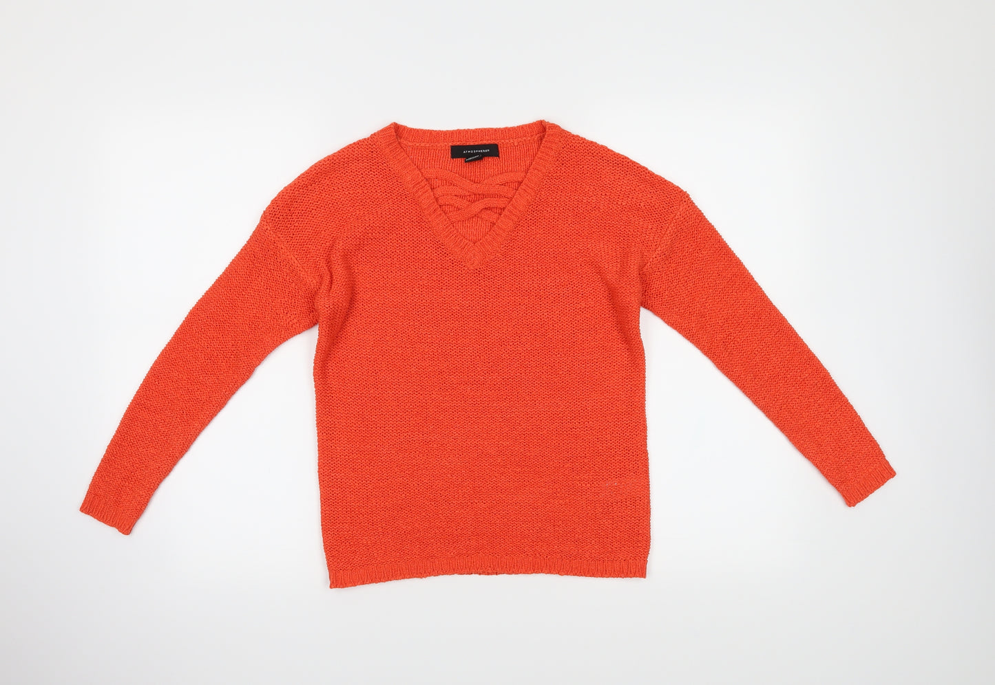 Atmosphere Womens Orange   Pullover Jumper Size 6