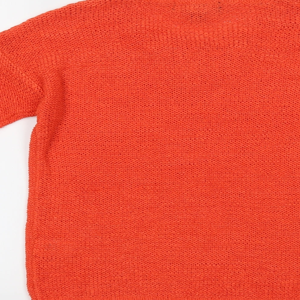 Atmosphere Womens Orange   Pullover Jumper Size 6