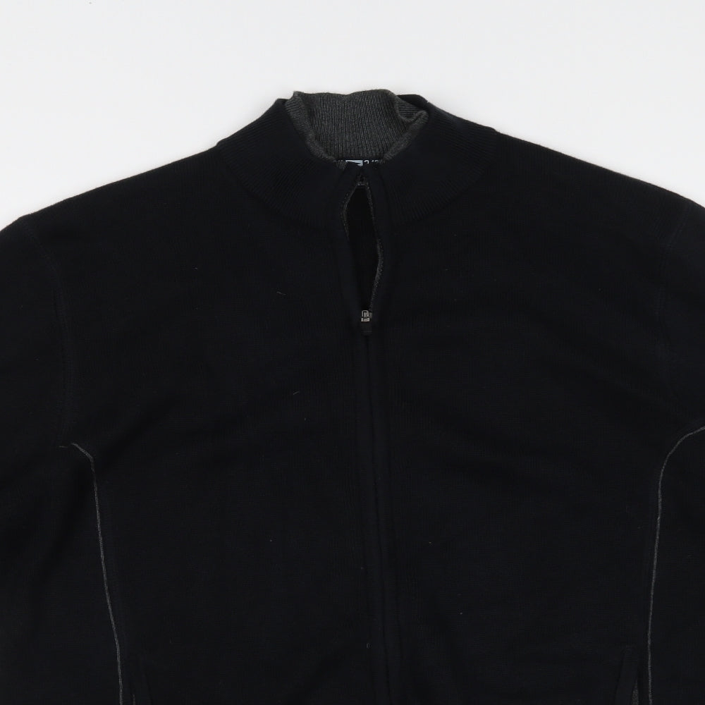 Marks and Spencer Mens Black   Cardigan Jumper Size M