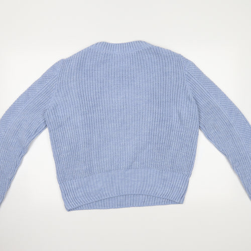 George Womens Blue   Pullover Jumper Size L