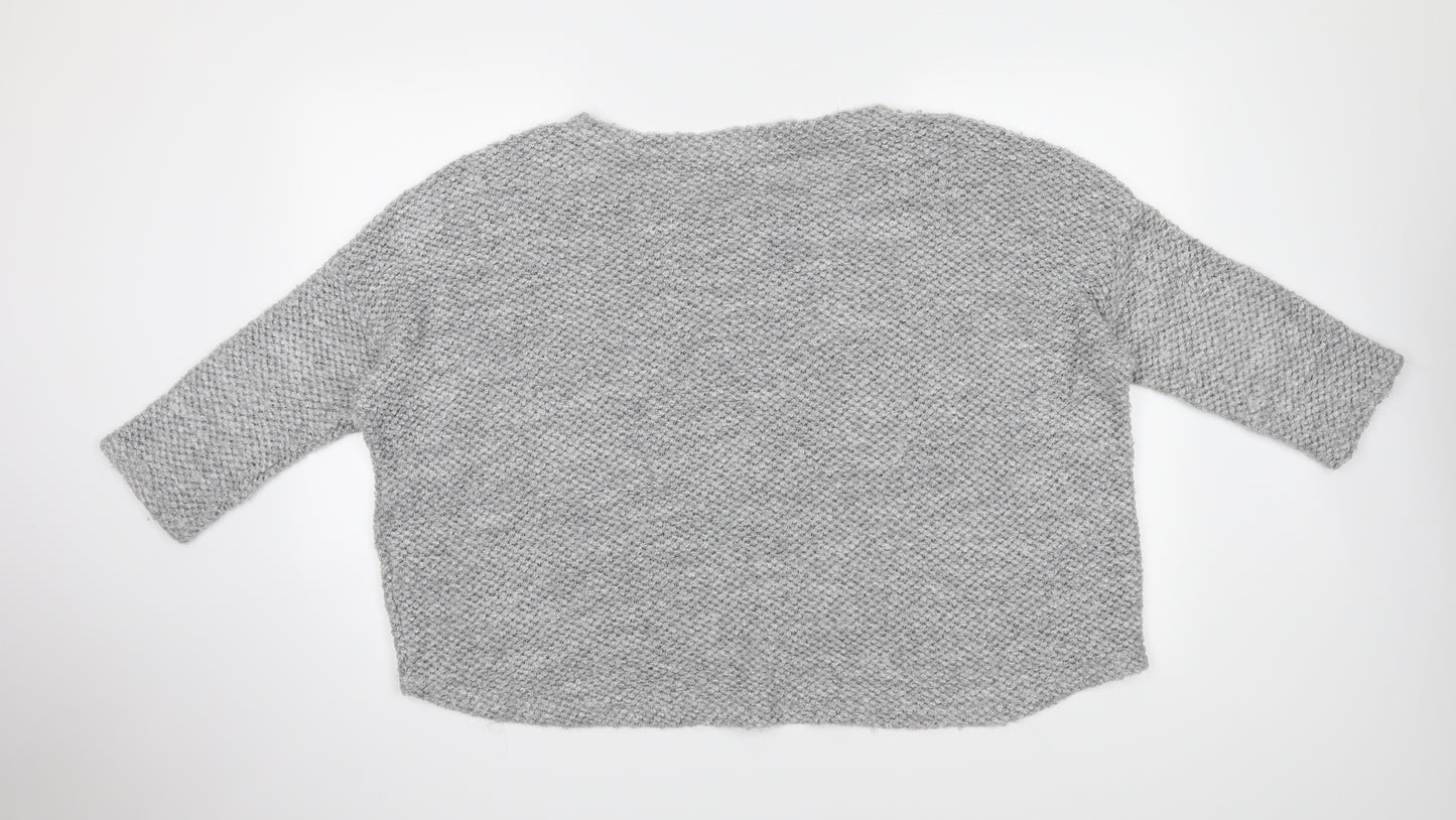 River Island Womens Grey   Pullover Jumper Size 14