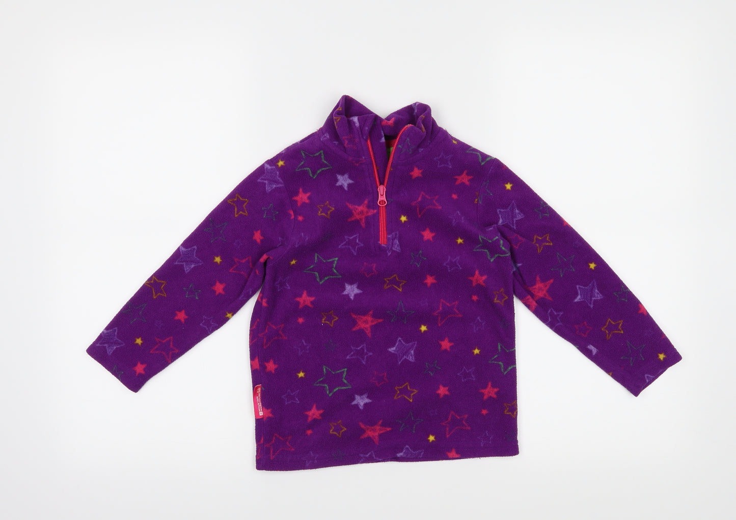 Mountain Warehouse Girls Purple   Pullover Sweatshirt Size 5-6 Years