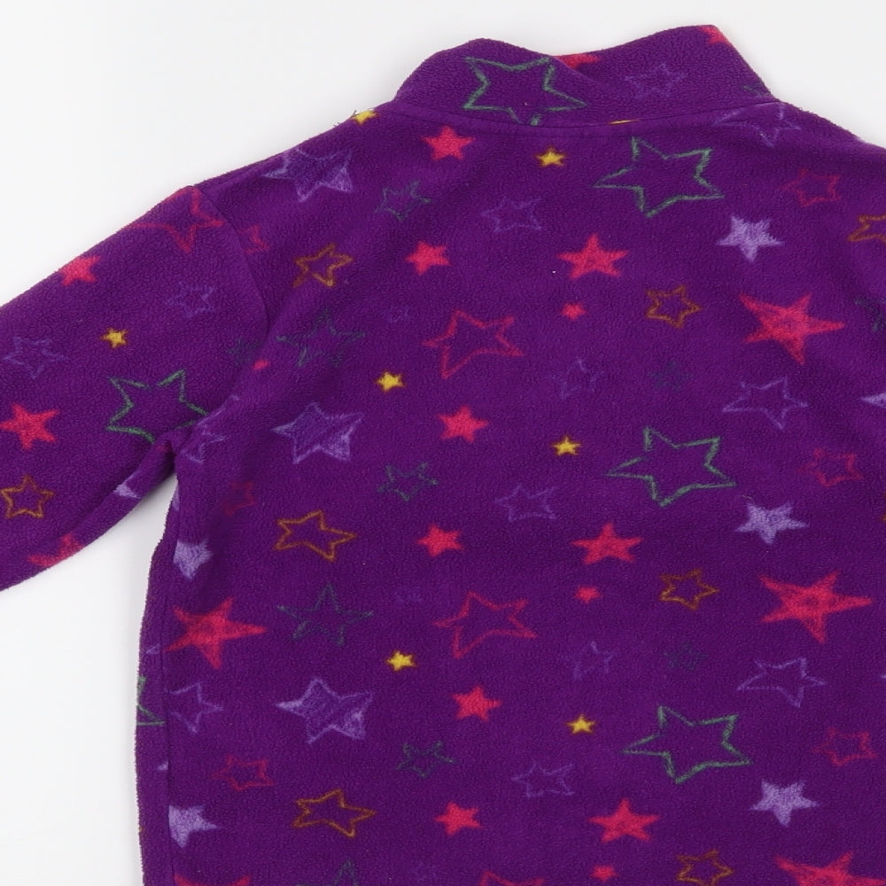Mountain Warehouse Girls Purple   Pullover Sweatshirt Size 5-6 Years