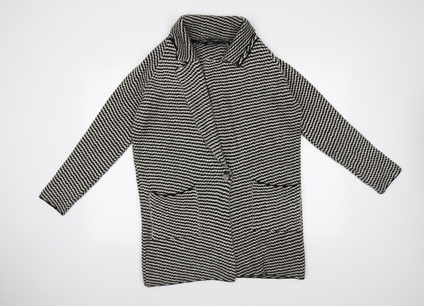 George Womens Black   Cardigan Jumper Size 8