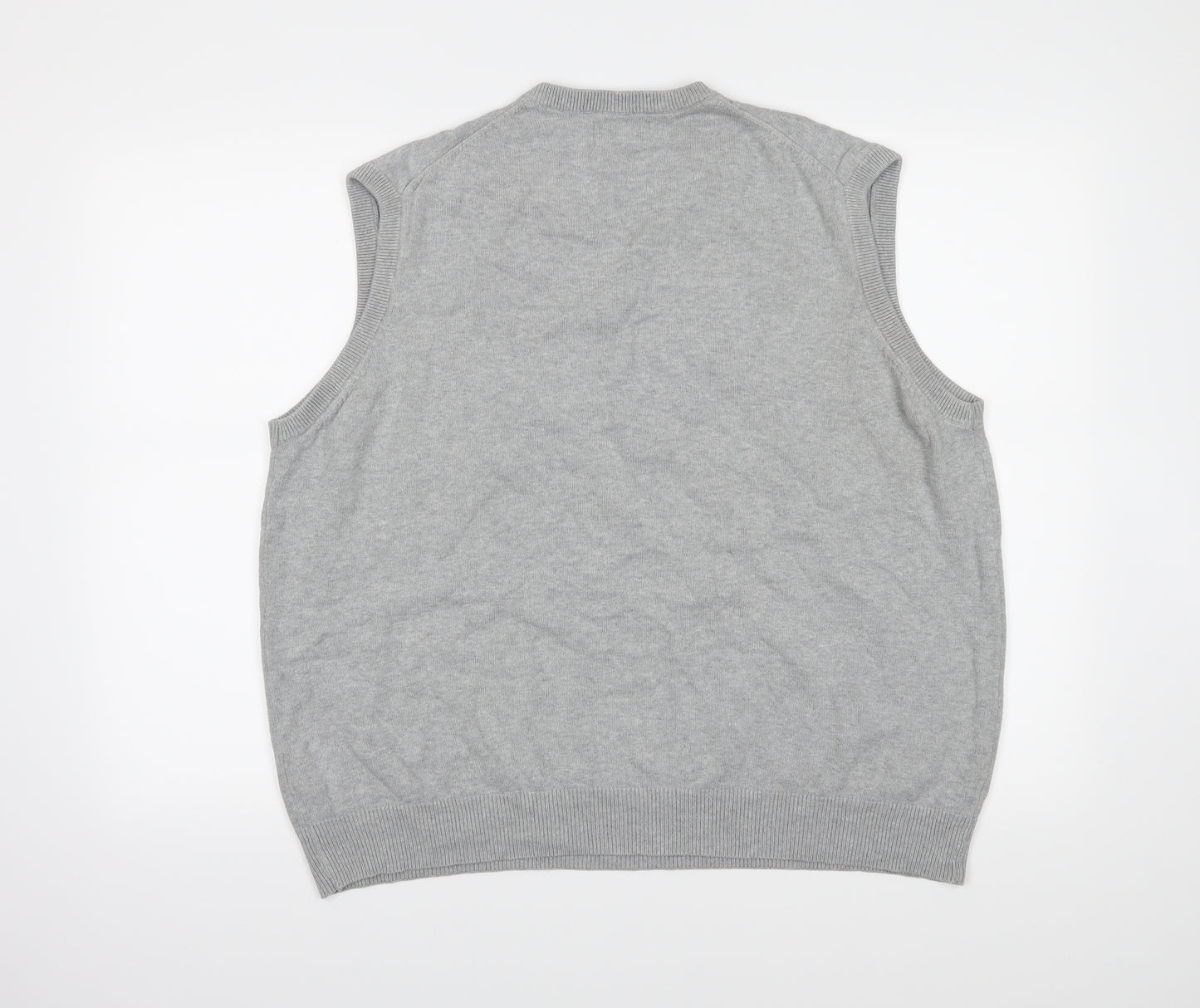 Blue Harbour Mens Grey   Vest Jumper Size 2XL
