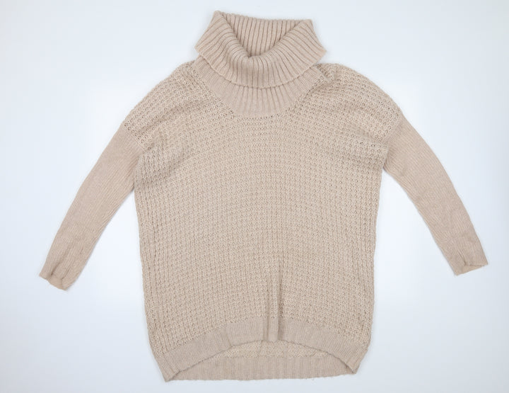 H&M Womens Pink Pullover Jumper Size M