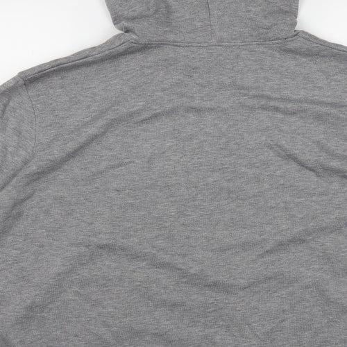 Easy Mens Grey   Pullover Hoodie Size 3XL