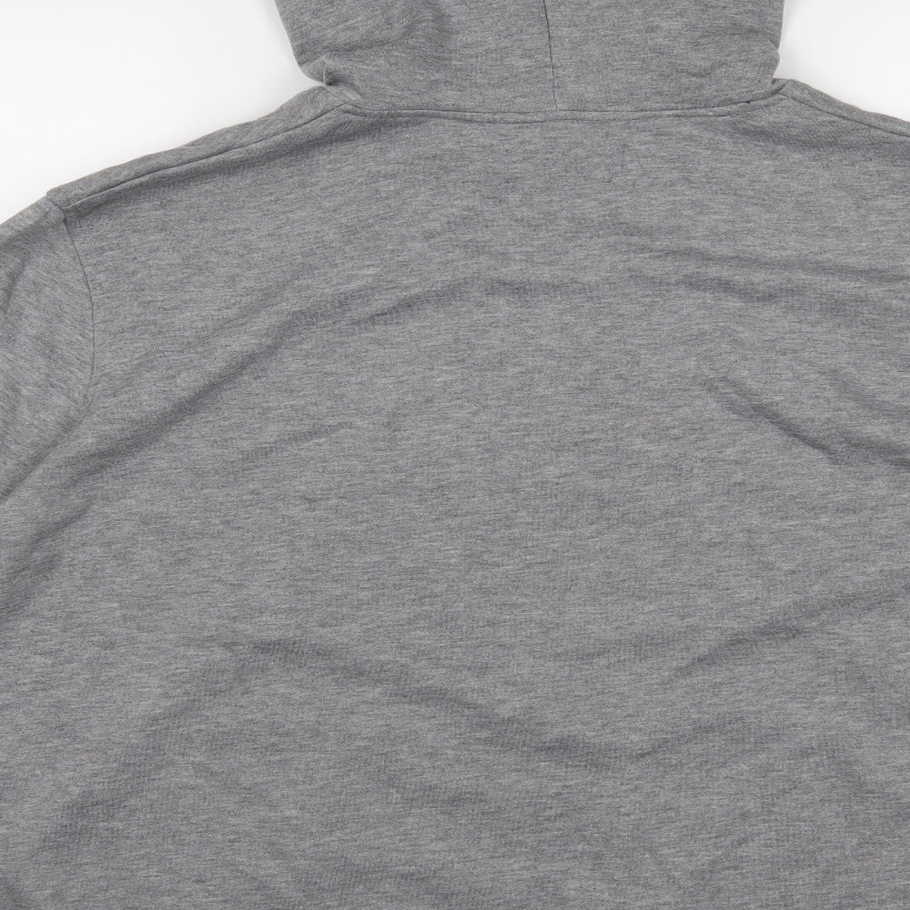 Easy Mens Grey   Pullover Hoodie Size 3XL
