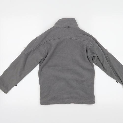 Trespass Boys Grey   Full Zip Sweatshirt Size 5-6 Years