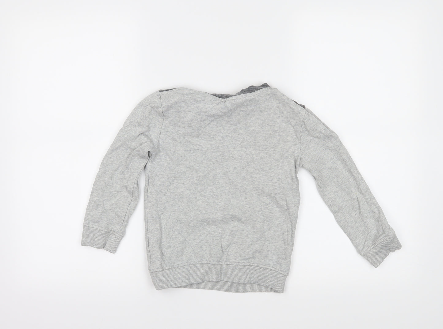 George Boys Grey   Pullover Jumper Size 5-6 Years