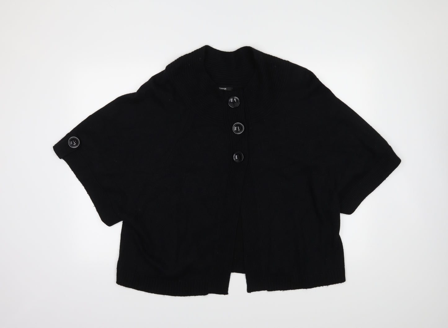 George Womens Black   Cardigan Jumper Size 24