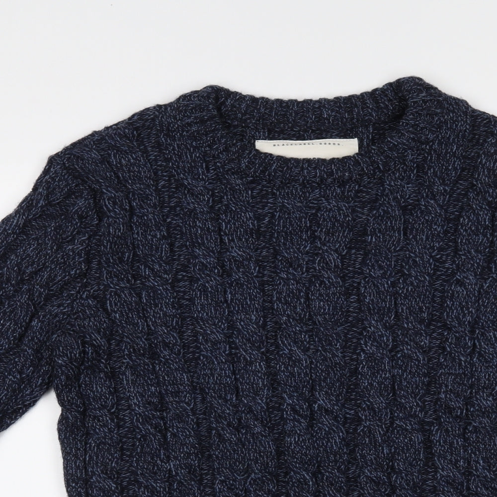 Superdry Mens Blue   Pullover Jumper Size XL