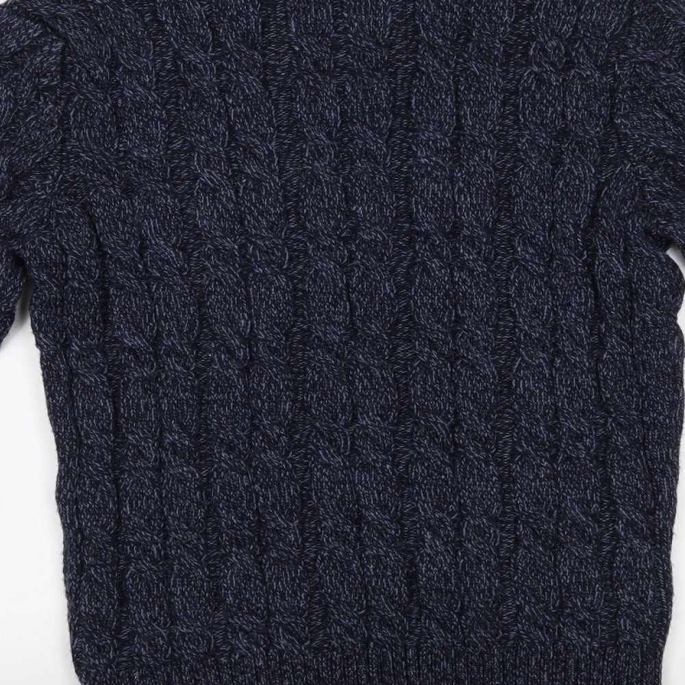Superdry Mens Blue   Pullover Jumper Size XL