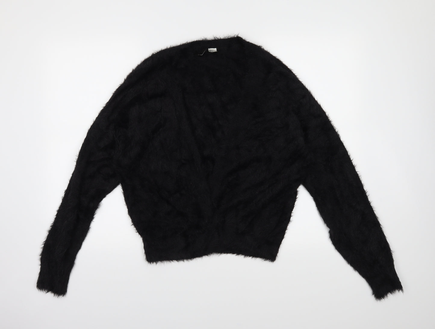 H&M Womens Black   Cardigan Jumper Size M