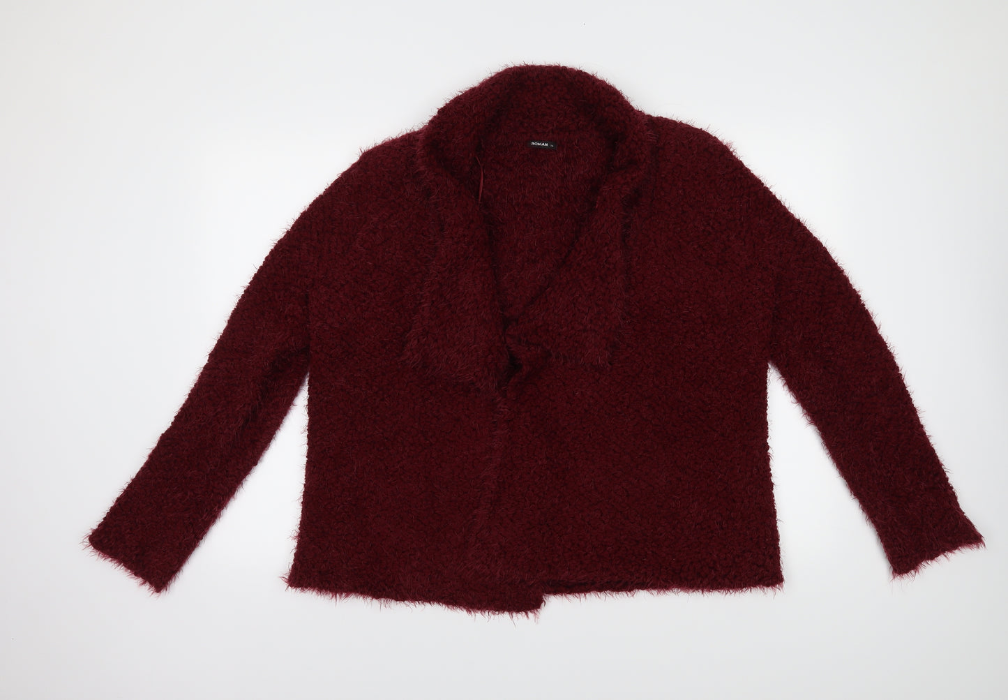 Roman Womens Red   Cardigan Jumper Size 20