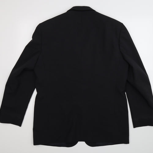 greenwoods Mens Black   Jacket Suit Jacket Size 42