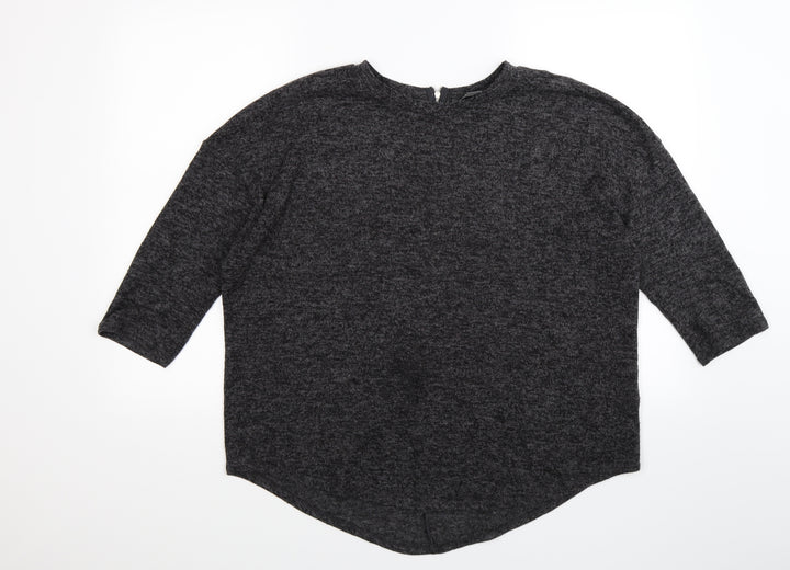 Primark Womens Grey   Pullover Jumper Size M