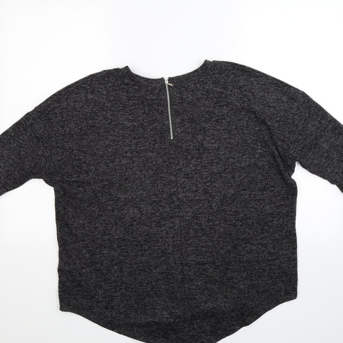 Primark Womens Grey   Pullover Jumper Size M