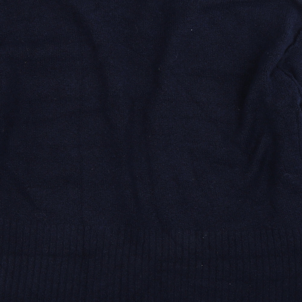 Marks and Spencer Womens Blue  Knit Cardigan Jumper Size M