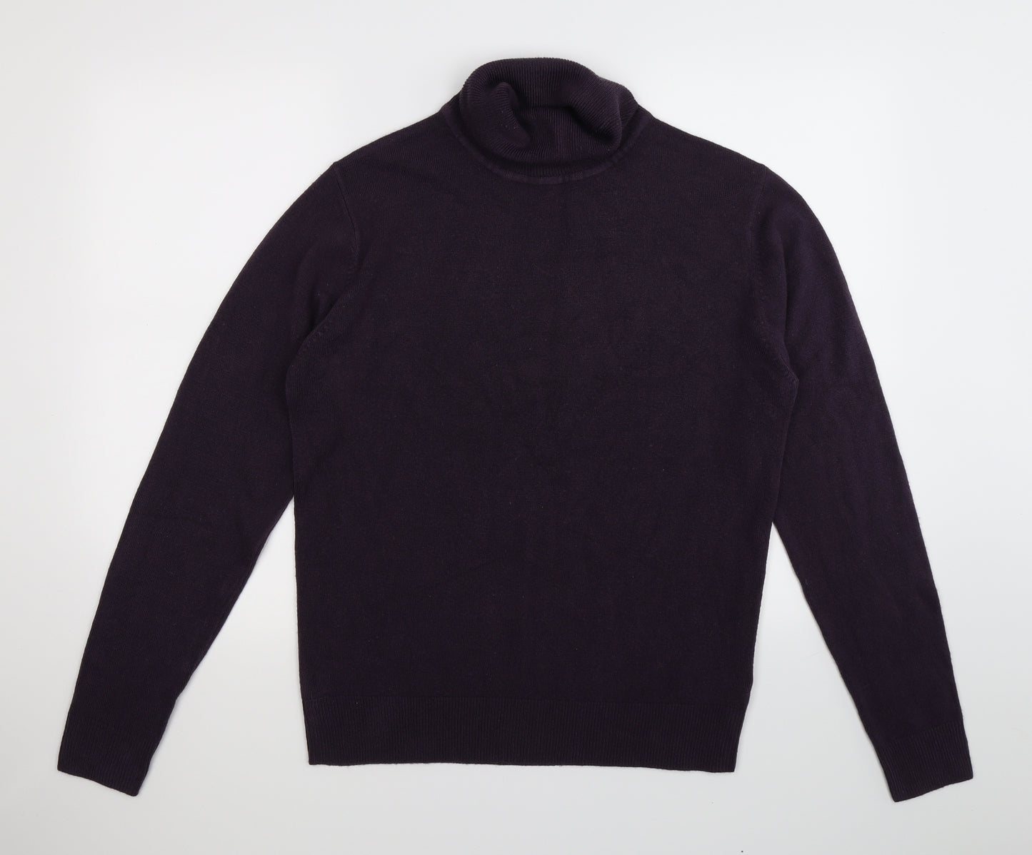 D-PROJECT Womens Purple  Knit Pullover Jumper Size M
