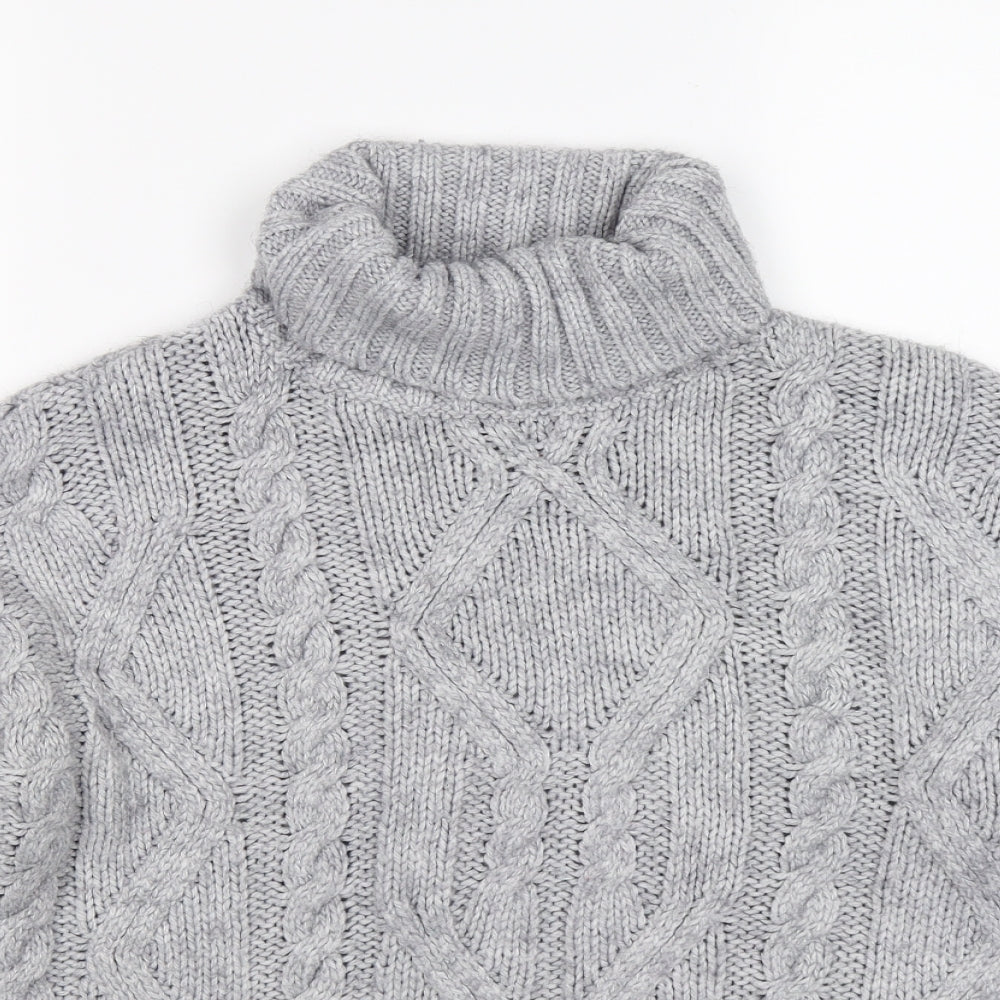 Primark Womens Grey  Knit Pullover Jumper Size XS
