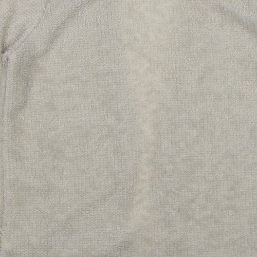 Preworn Girls Grey  Knit Cape Jumper Size 2XL