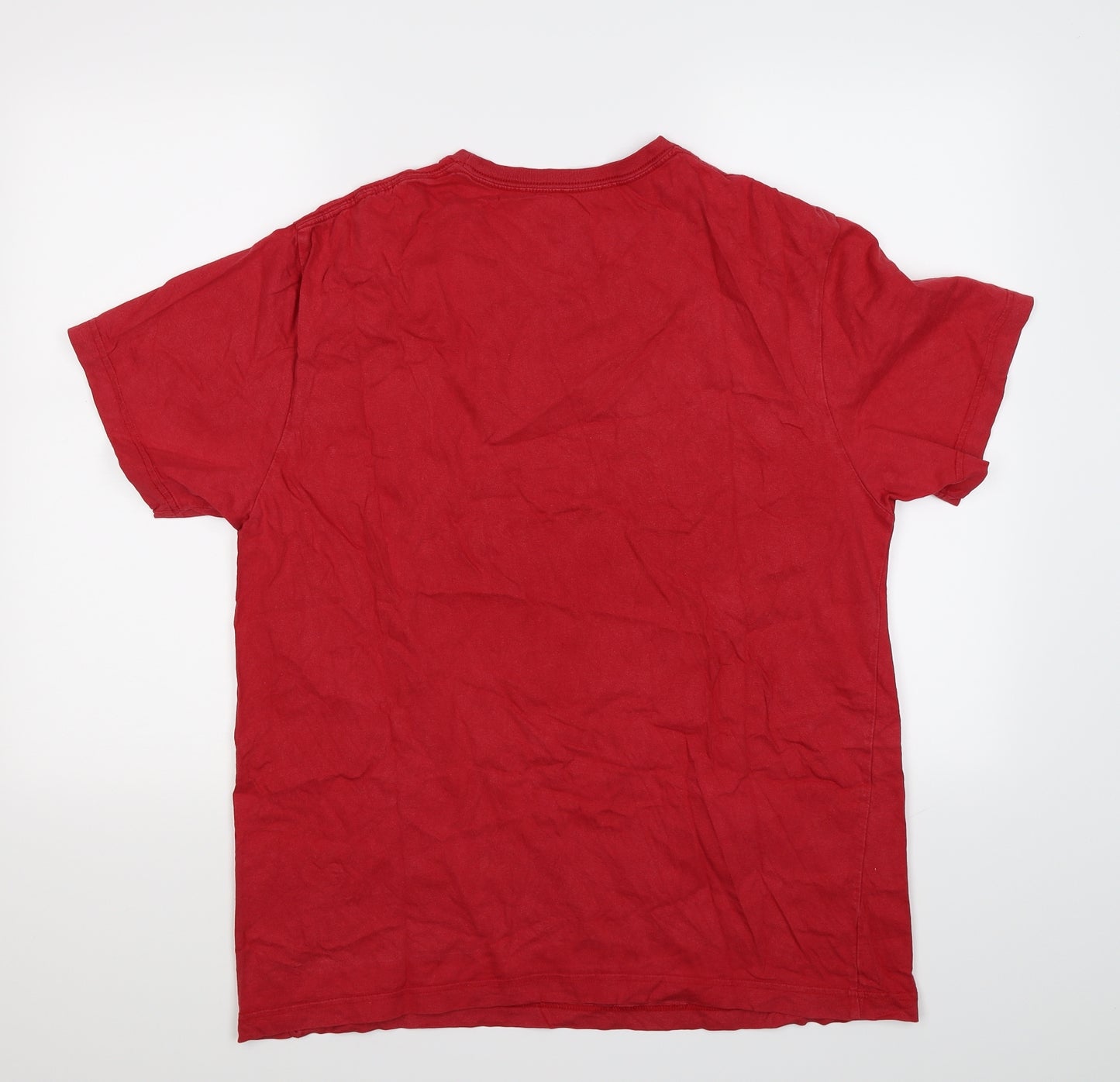 Old Navy Mens Red    T-Shirt Size XL  - DRINK REFILL REPEAT