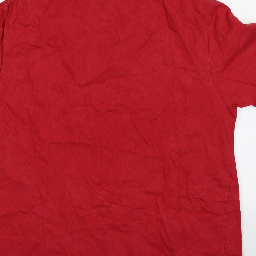 Old Navy Mens Red    T-Shirt Size XL  - DRINK REFILL REPEAT