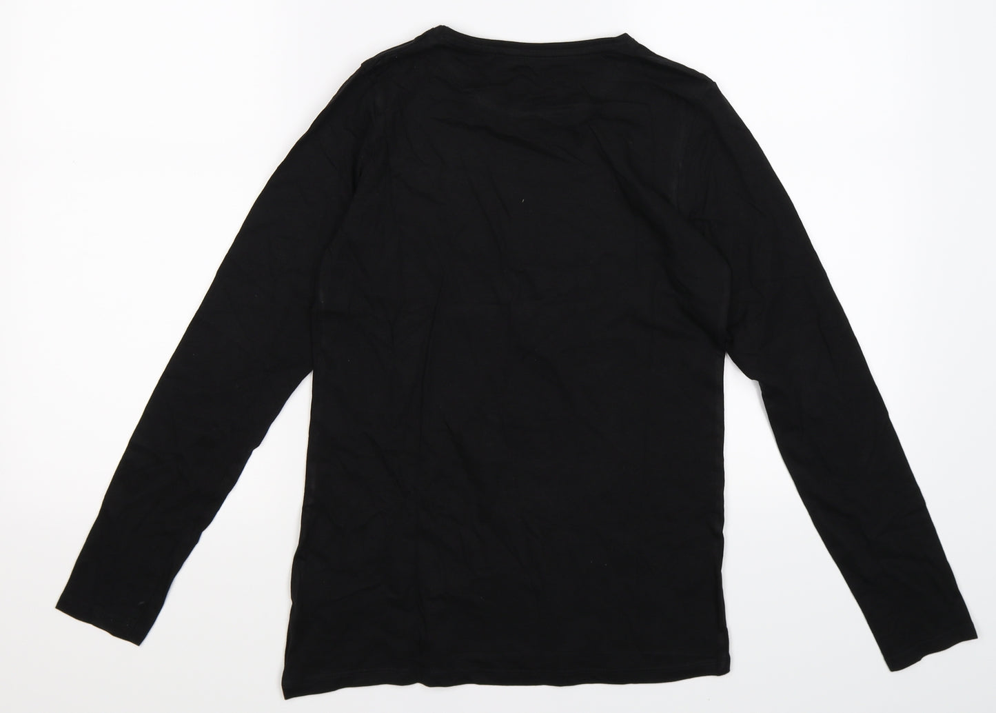 Primark Girls Black   Pullover Jumper Size 12-13 Years  - magical unicorn