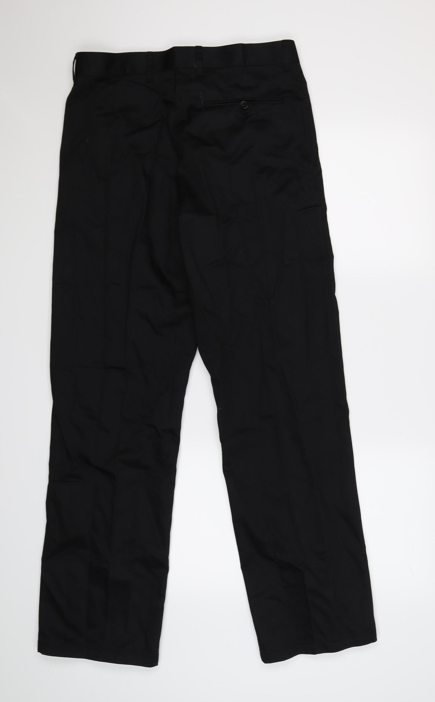 benchwork Mens Black   Trousers  Size 32 L31 in