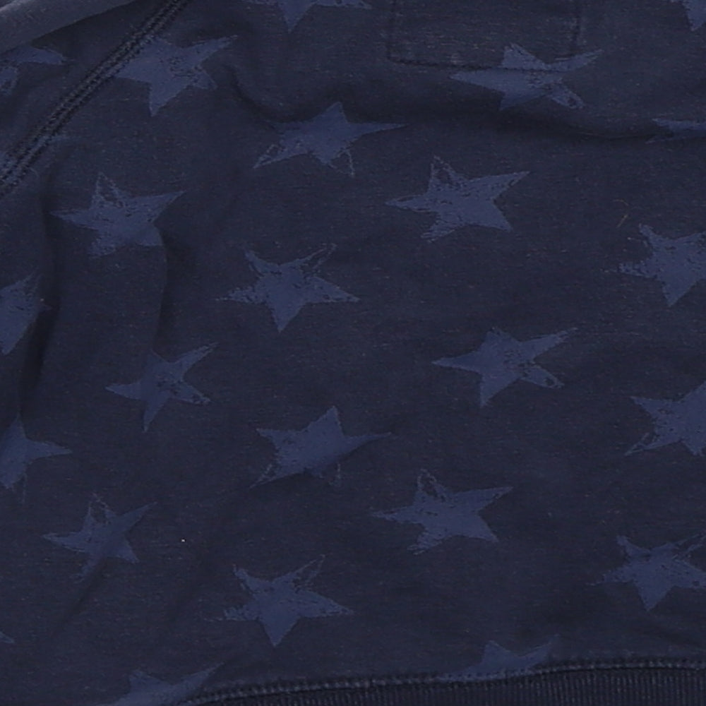 NEXT Boys Blue  Jersey Pullover Jumper Size 18-24 Months  - stars. playtime essentials