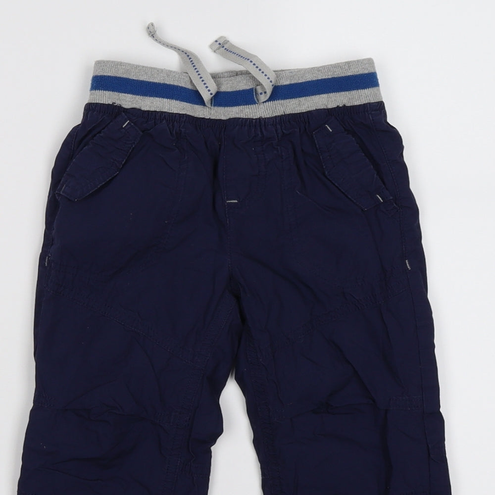 M&Co Boys Blue   Cropped Trousers Size 3-4 Years