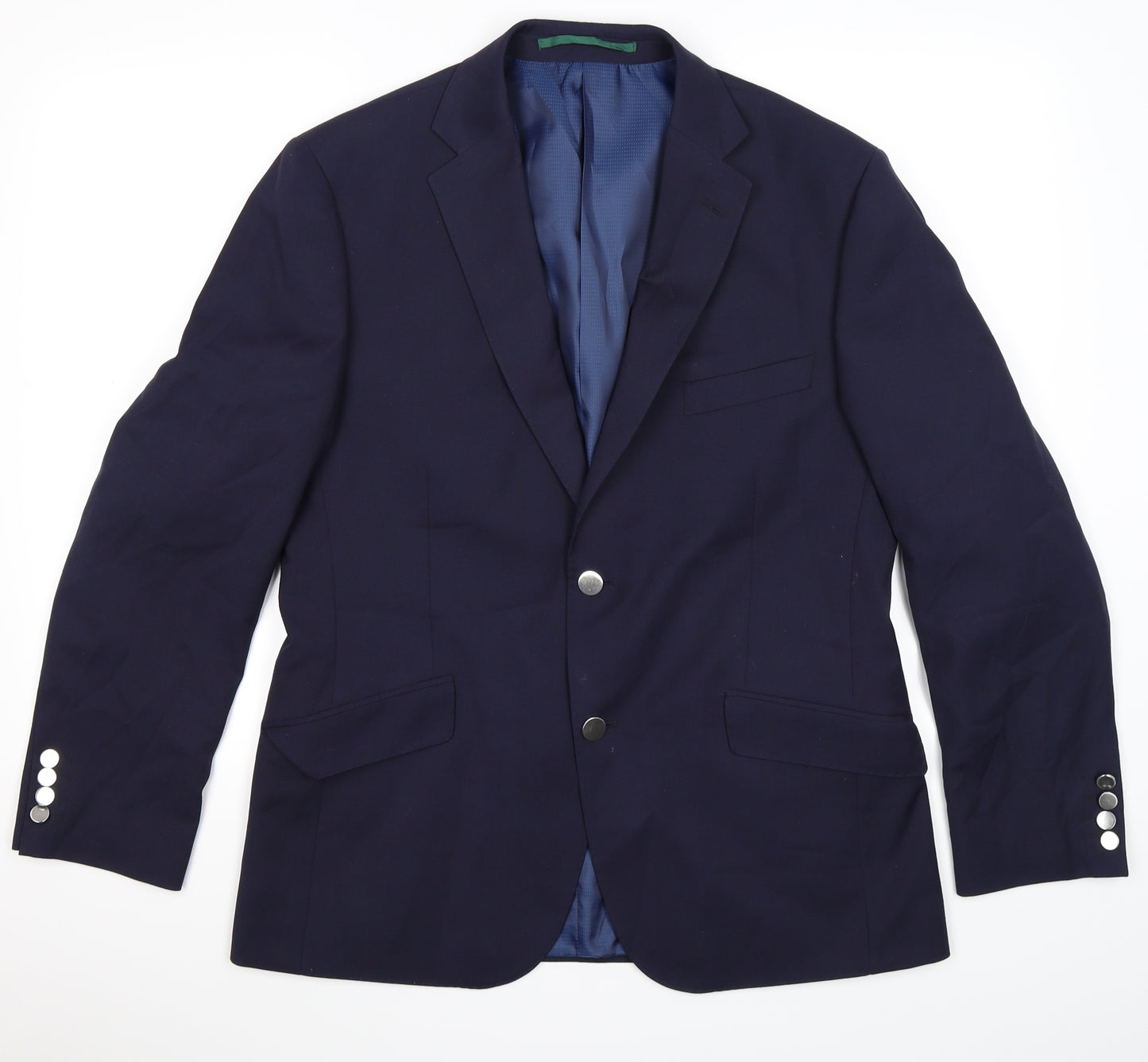 Marks and Spencer Mens Blue   Jacket Suit Jacket Size 40