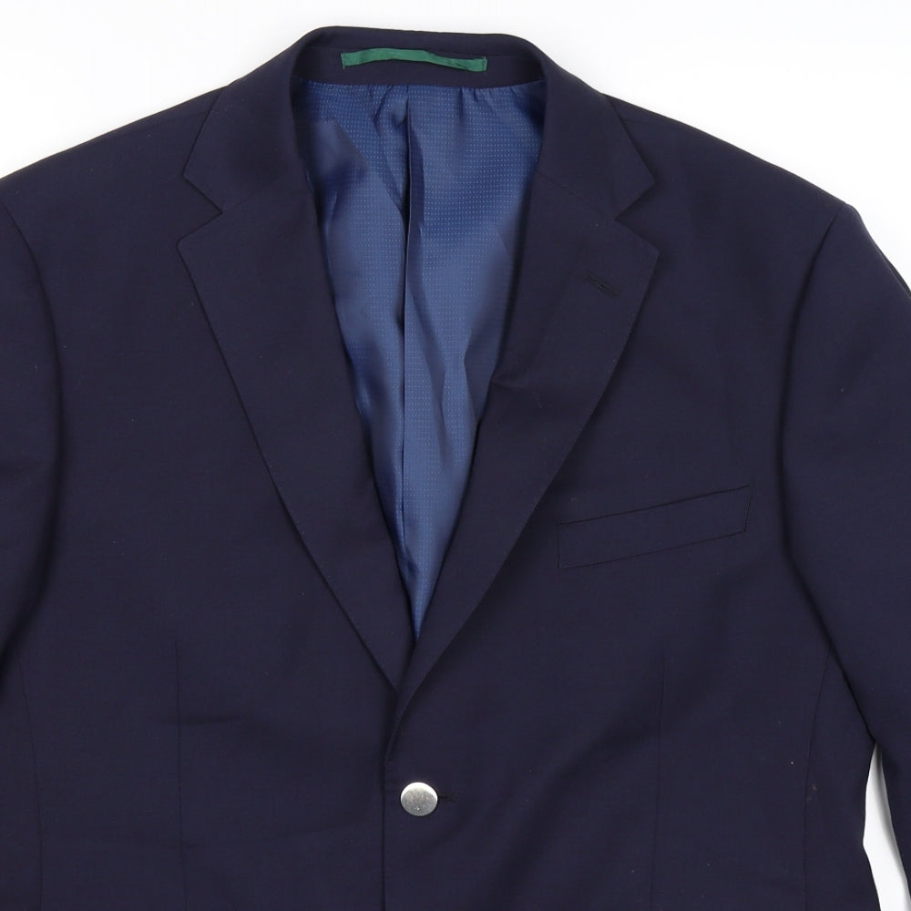 Marks and Spencer Mens Blue   Jacket Suit Jacket Size 40