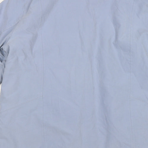 EWM Womens Blue   Windbreaker Coat Size 14