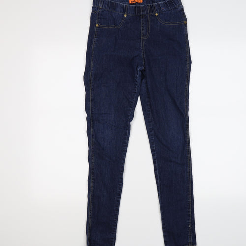 denim co Womens Blue  Denim Jegging Leggings Size 10 L28 in
