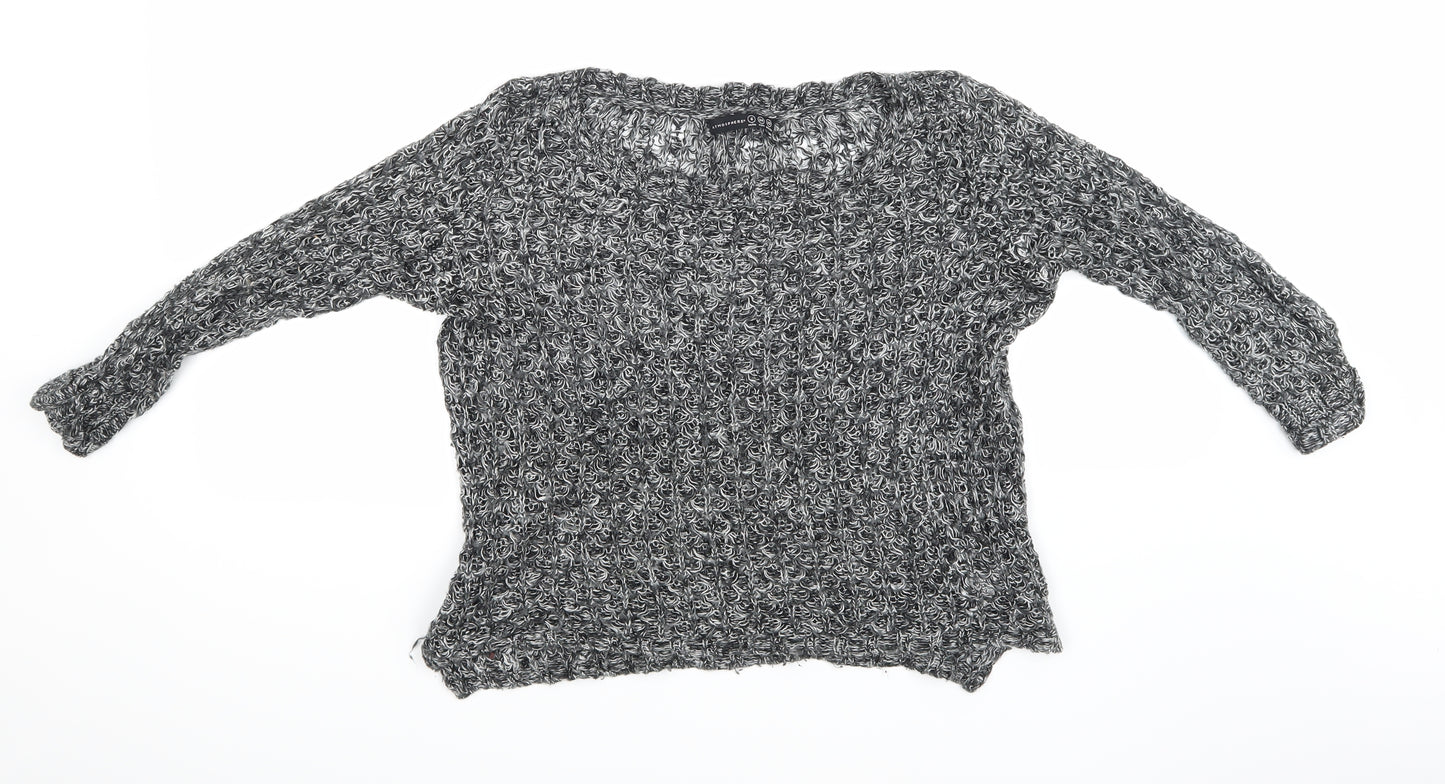 Primark Womens Silver   Pullover Jumper Size 6