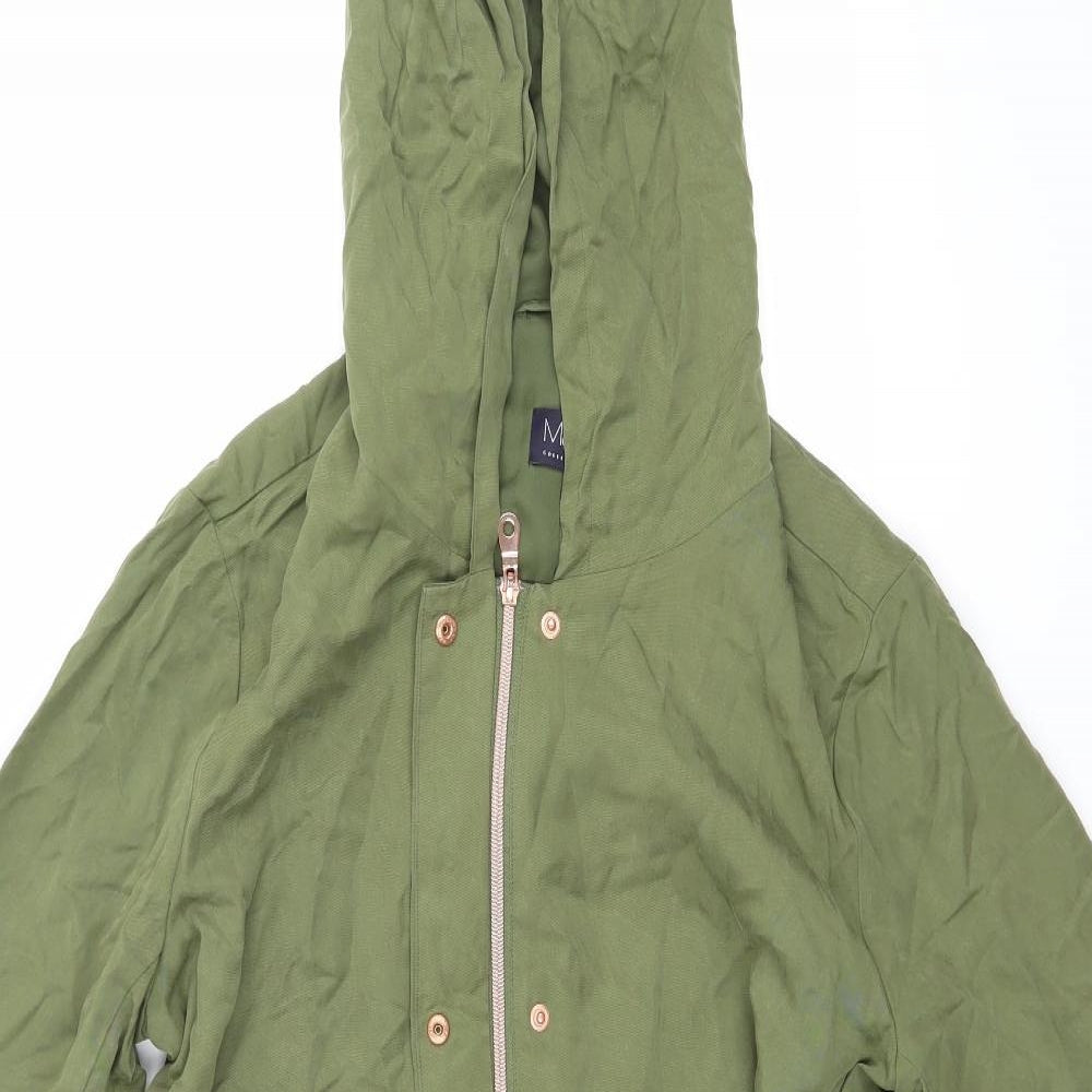 Marks and Spencer Womens Green   Overcoat Jacket Size 12