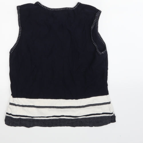 Marks and Spencer Womens Blue   Jersey Tank Size 14