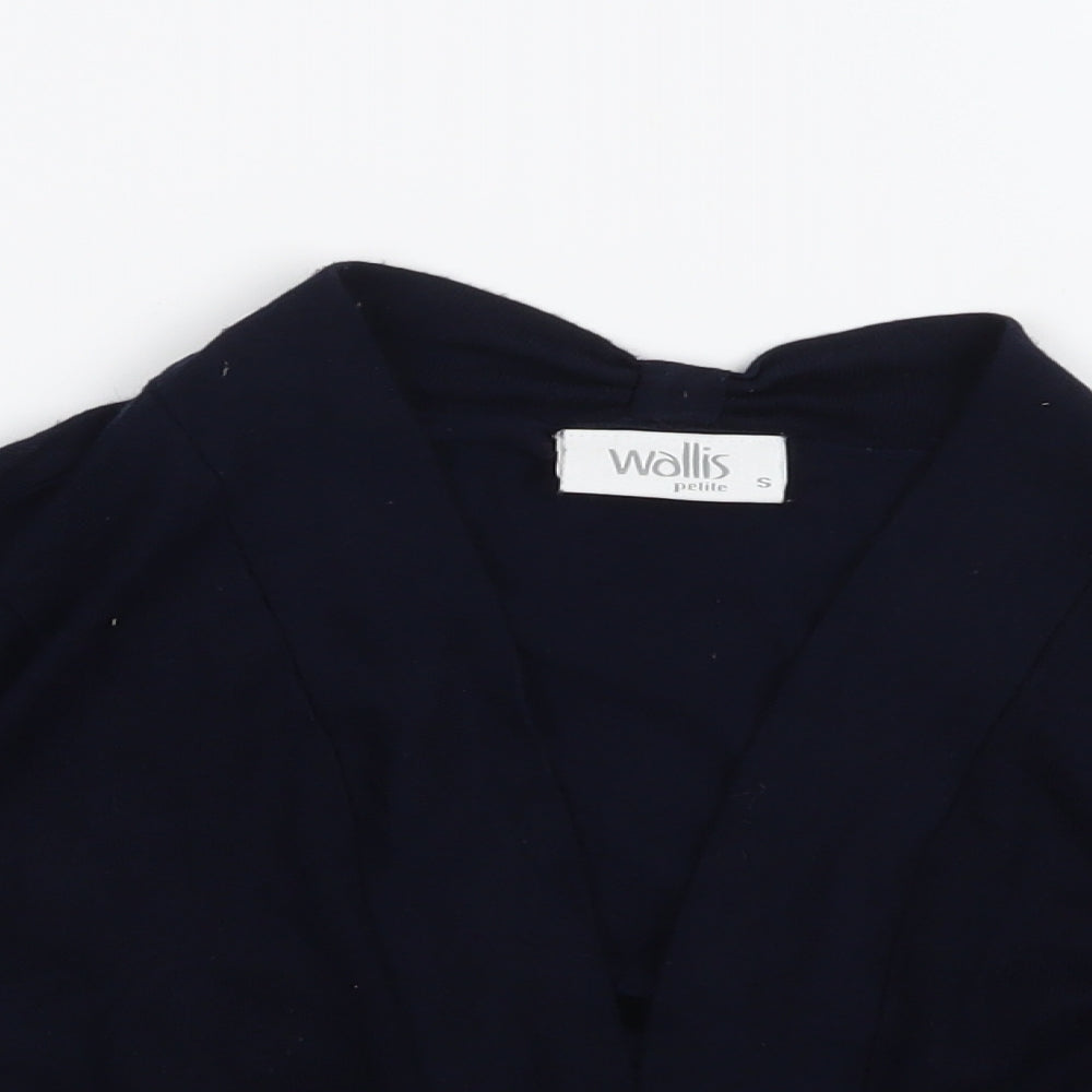Wallis Womens Blue   Cardigan Jumper Size 6