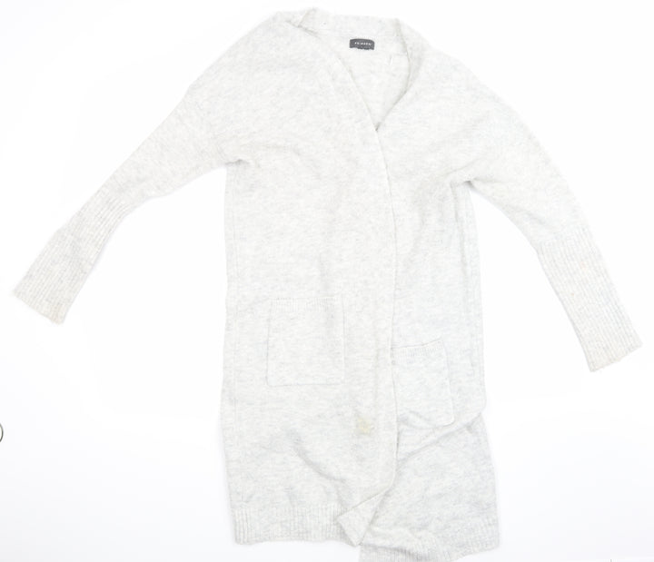 Primark Womens Grey   Cardigan Jumper Size S
