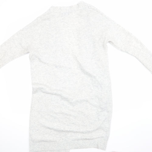 Primark Womens Grey   Cardigan Jumper Size S