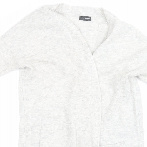 Primark Womens Grey   Cardigan Jumper Size S