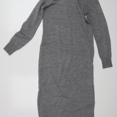 Redoute Womens Grey   Jumper Dress  Size 10
