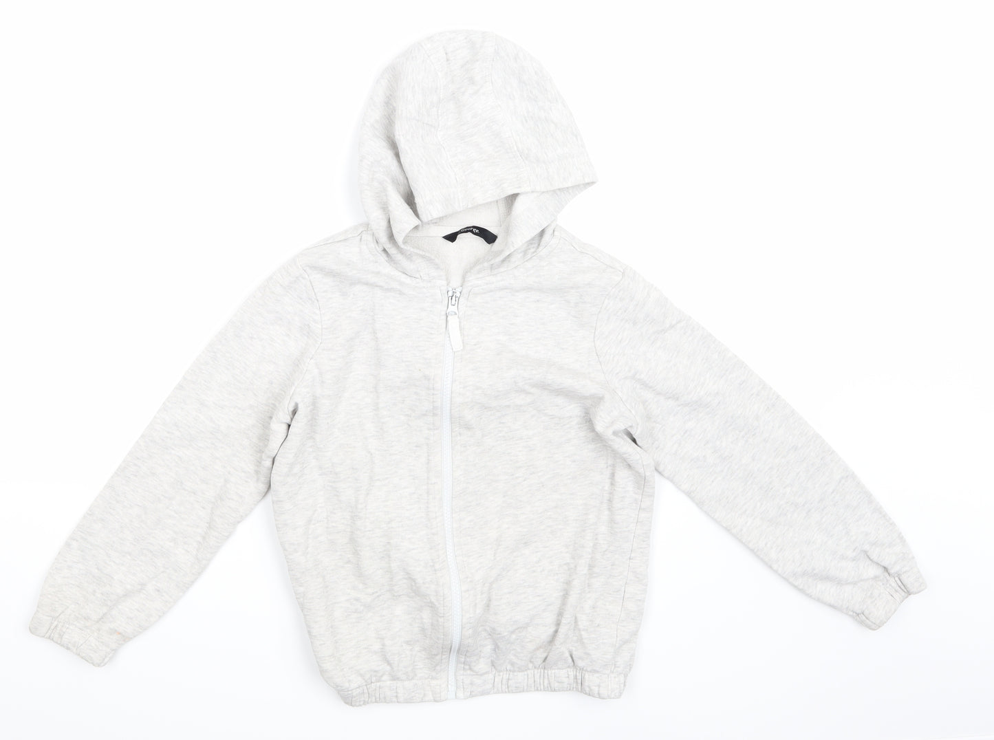 George Boys Grey   Full Zip Hoodie Size 8-9 Years