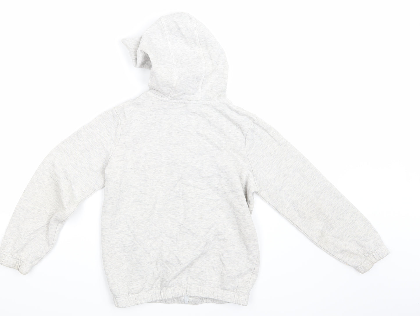 George Boys Grey   Full Zip Hoodie Size 8-9 Years