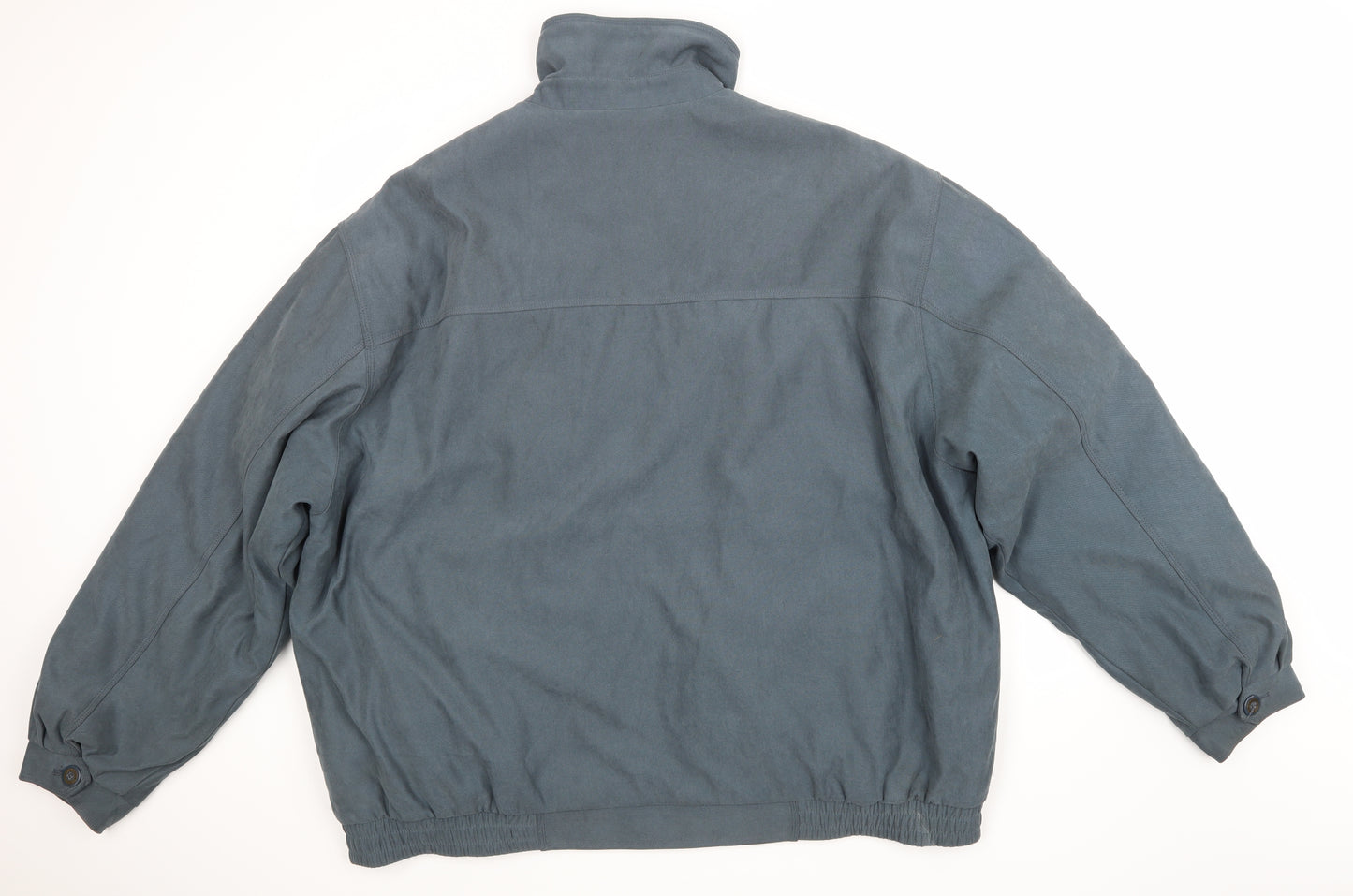Saxon Mens Blue   Overcoat Jacket Size 3XL